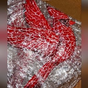 Red Bird Wall Hanging Decor